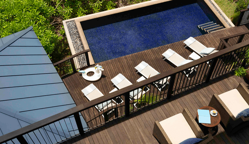 Four Bedroom Residence, Aerial